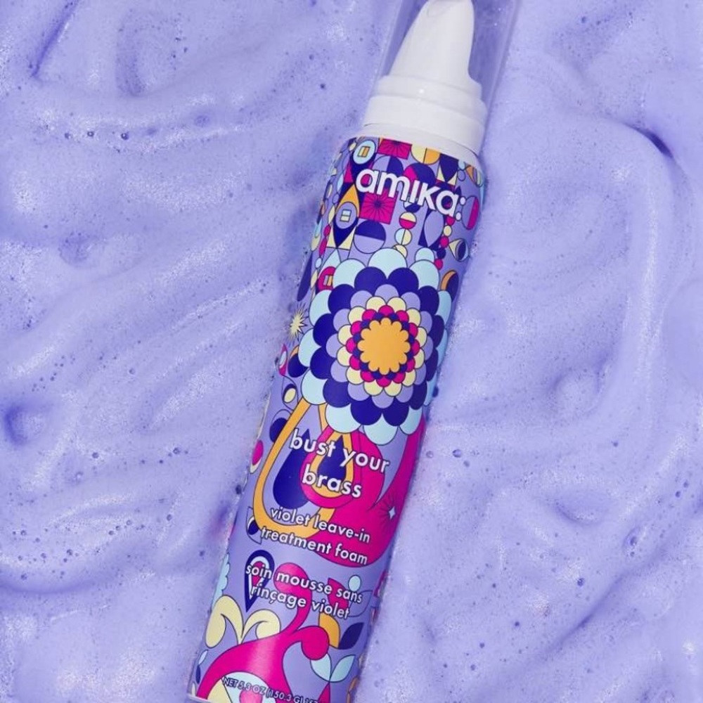 Amika Bust Your Brass Violet Foam